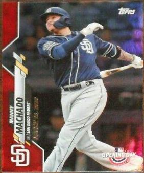 Manny Machado [Red Foil] #200