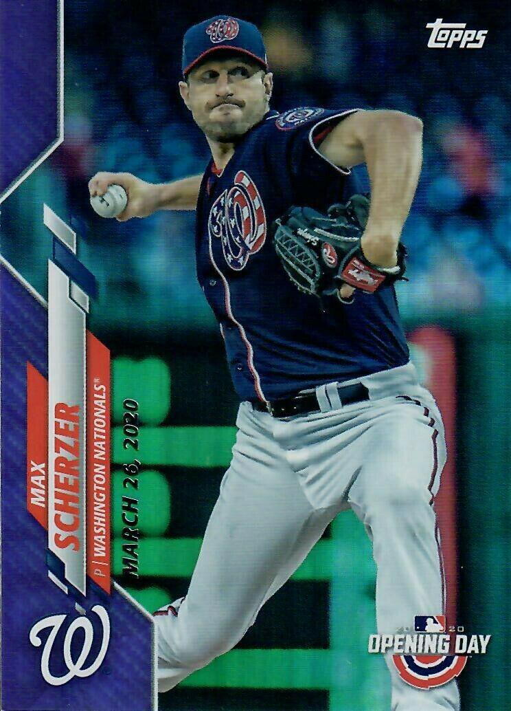 Max Scherzer [Purple Foil] #20