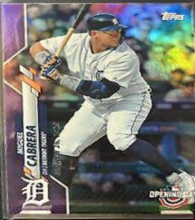 Miguel Cabrera [Purple Foil] #111