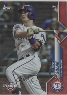 Nick Solak [Red Foil] #30