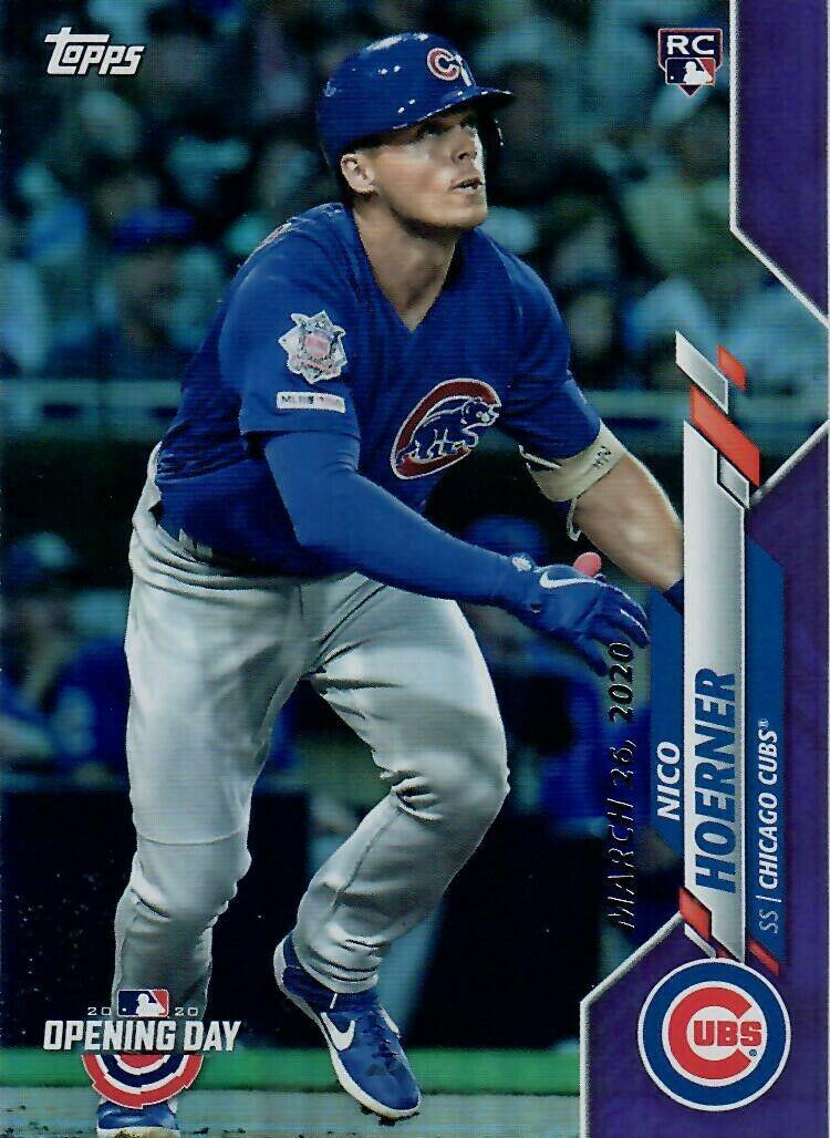 Nico Hoerner [Purple Foil] #12