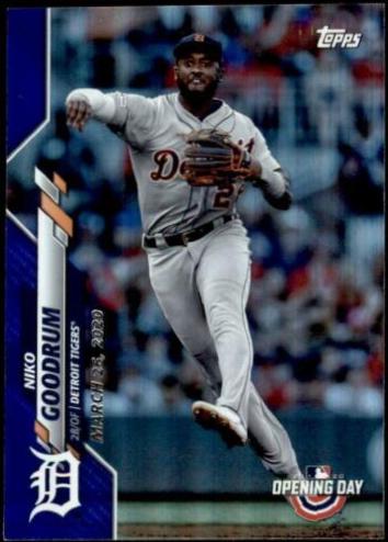 Niko Goodrum [Blue Foil] #179