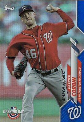Patrick Corbin [Blue Foil] #41