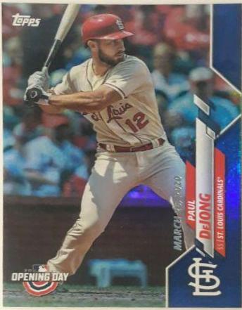 Paul DeJong [Blue Foil] #139