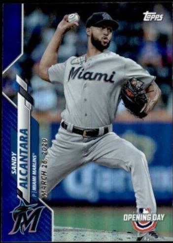 Sandy Alcantara [Blue Foil] #49