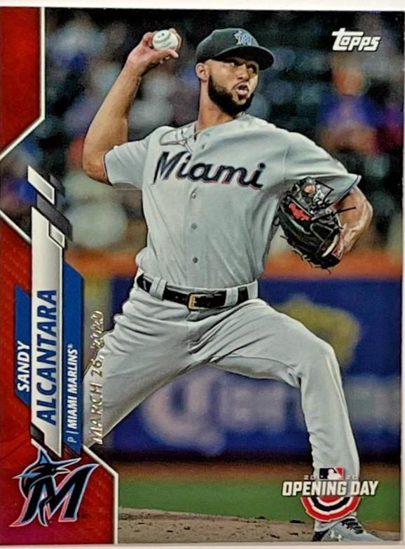 Sandy Alcantara [Red Foil] #49