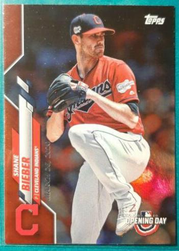 Shane Bieber [Red Foil] #136