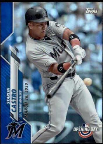 Starlin Castro [Blue Foil] #181
