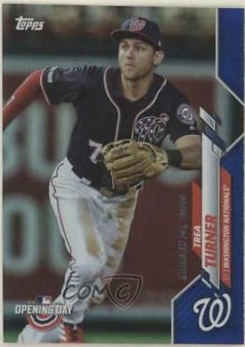 Trea Turner [Blue Foil] #35