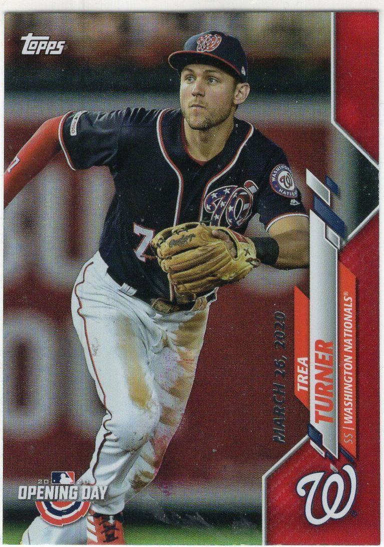 Trea Turner [Red Foil] #35