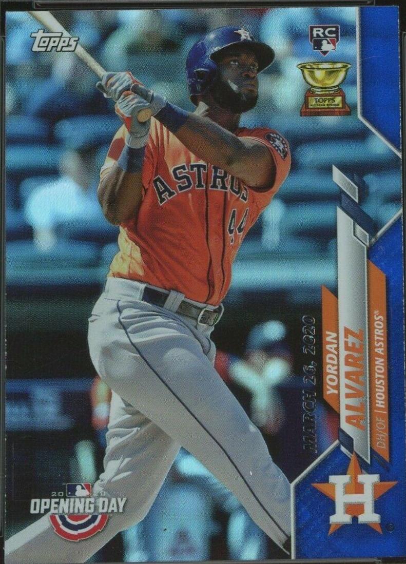Yordan Alvarez, RC [Blue Foil] #63
