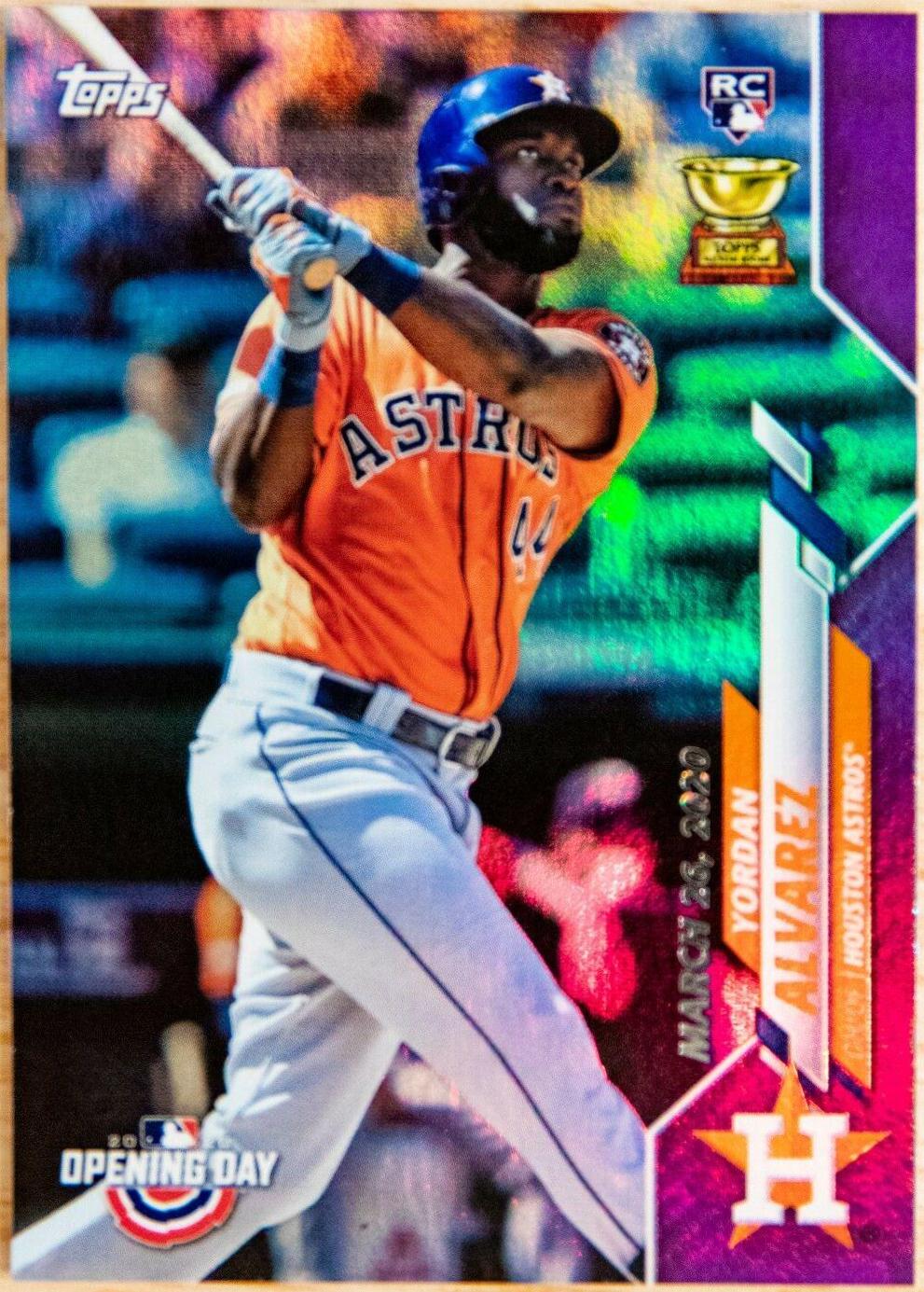 Yordan Alvarez, RC [Purple Foil] #63