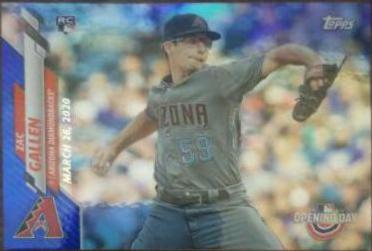 Zac Gallen [Blue Foil] #16