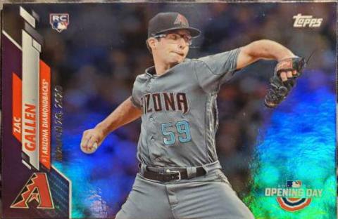 Zac Gallen [Purple Foil] #16