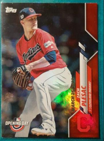 Zach Plesac [Red Foil] #92