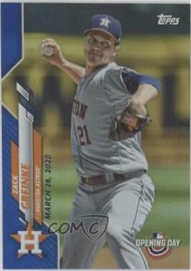 Zack Greinke [Blue Foil] #121