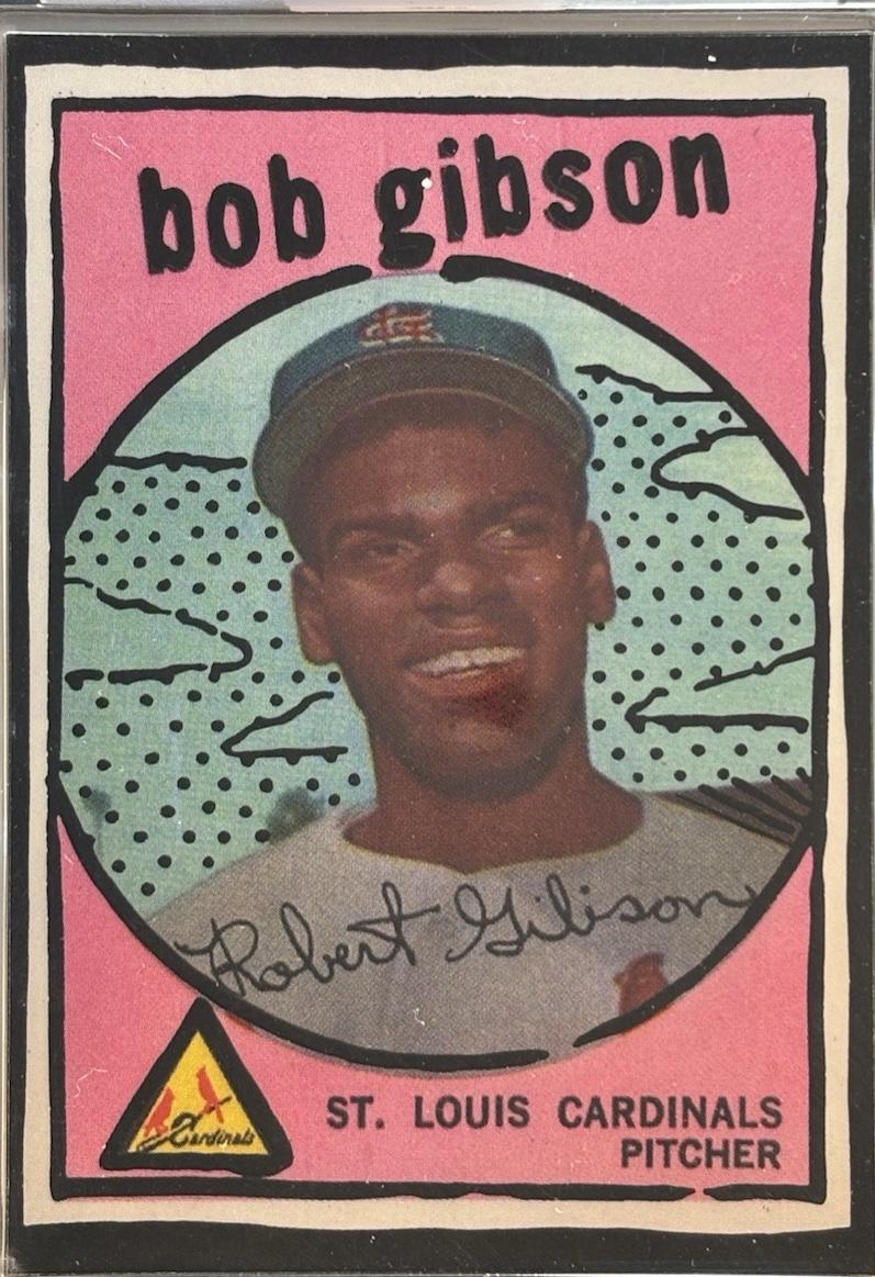 Bob Gibson [Silver Frame Artist Proof] #361