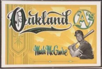 Mark McGwire [Silver Frame Artist Proof] #111