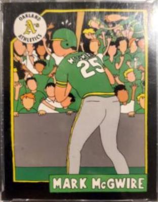 Mark McGwire [Silver Frame Artist Proof] #134