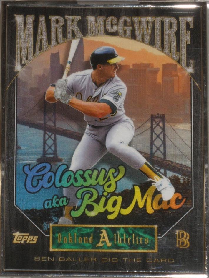 Mark McGwire [Silver Frame Artist Proof] #191