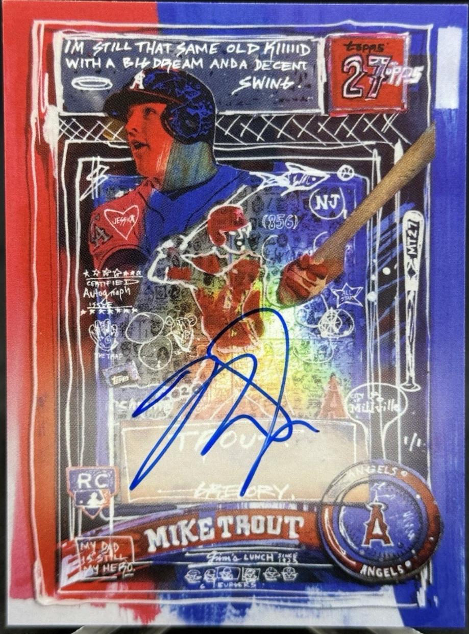 Mike Trout [Autograph] #325