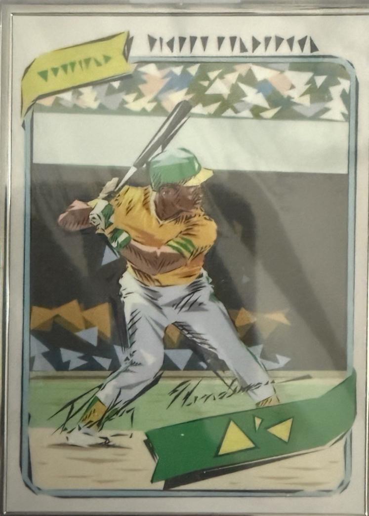 Rickey Henderson [Silver Frame Artist Proof] #359