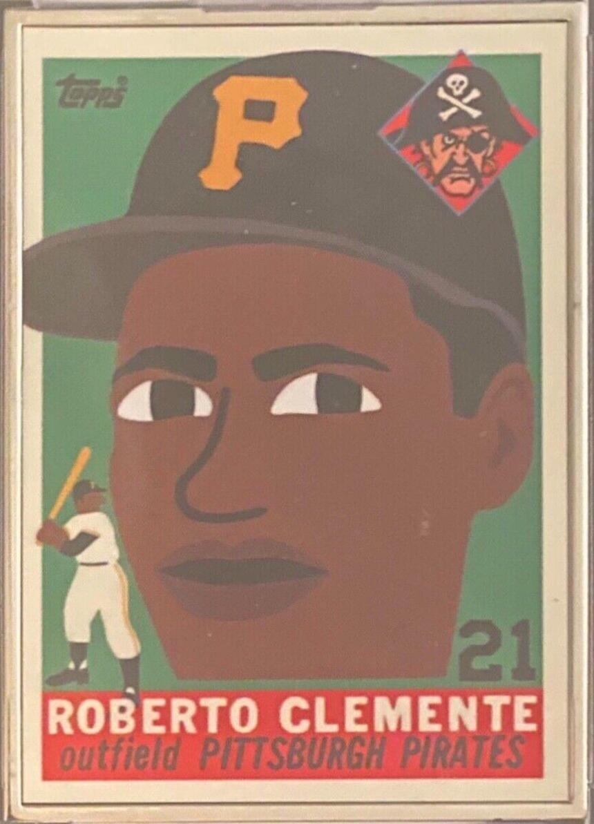Roberto Clemente [Silver Frame Artist Proof] #182