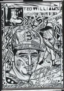 Ted Williams [Silver Frame Artist Proof] #9