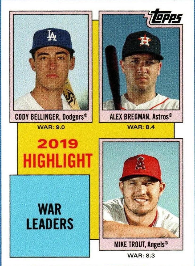 Cody Bellinger, Alex Bregman, Mike Trout #18
