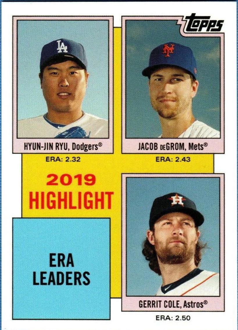 Hyun Jin Ryu, Jacob deGrom, Gerrit Cole #17