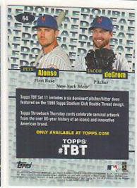 Pete Alonso, Jacob deGrom #64