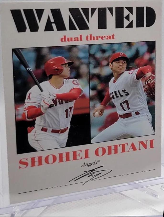 Shohei Ohtani [Wanted Dual Threat] #197