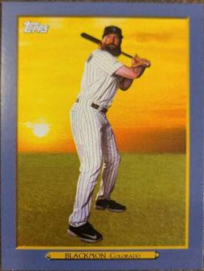 Charlie Blackmon [Blue] #TR-30