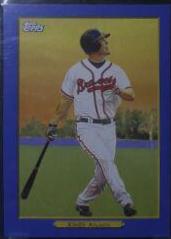 Chipper Jones [Blue] #TR-14