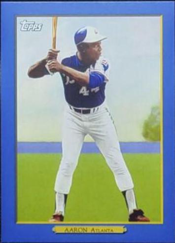 Hank Aaron [Blue] #TR-15