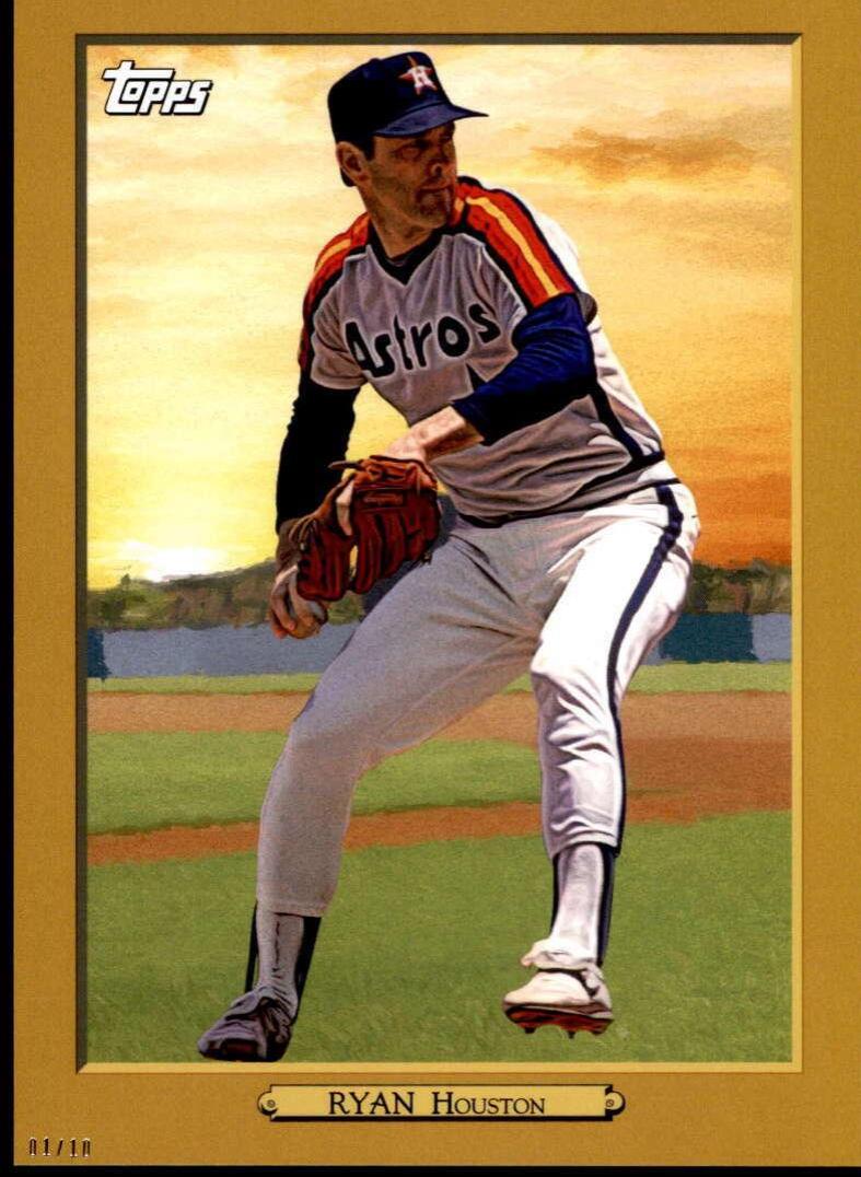Nolan Ryan [5x7 Gold] #TR-40