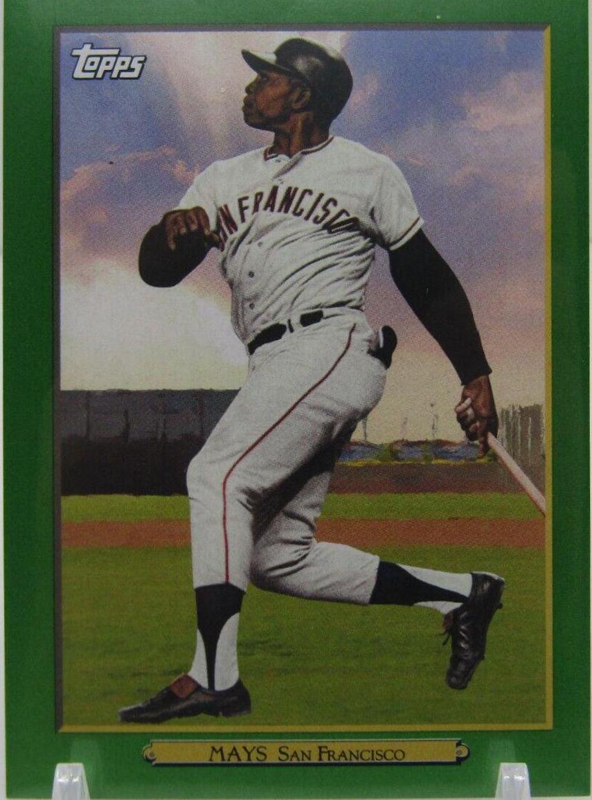 Willie Mays [Green] #TR-77