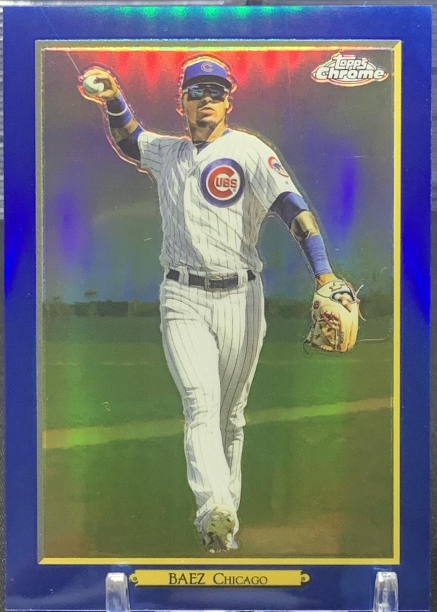 Javier Baez [Blue] #TRC-20