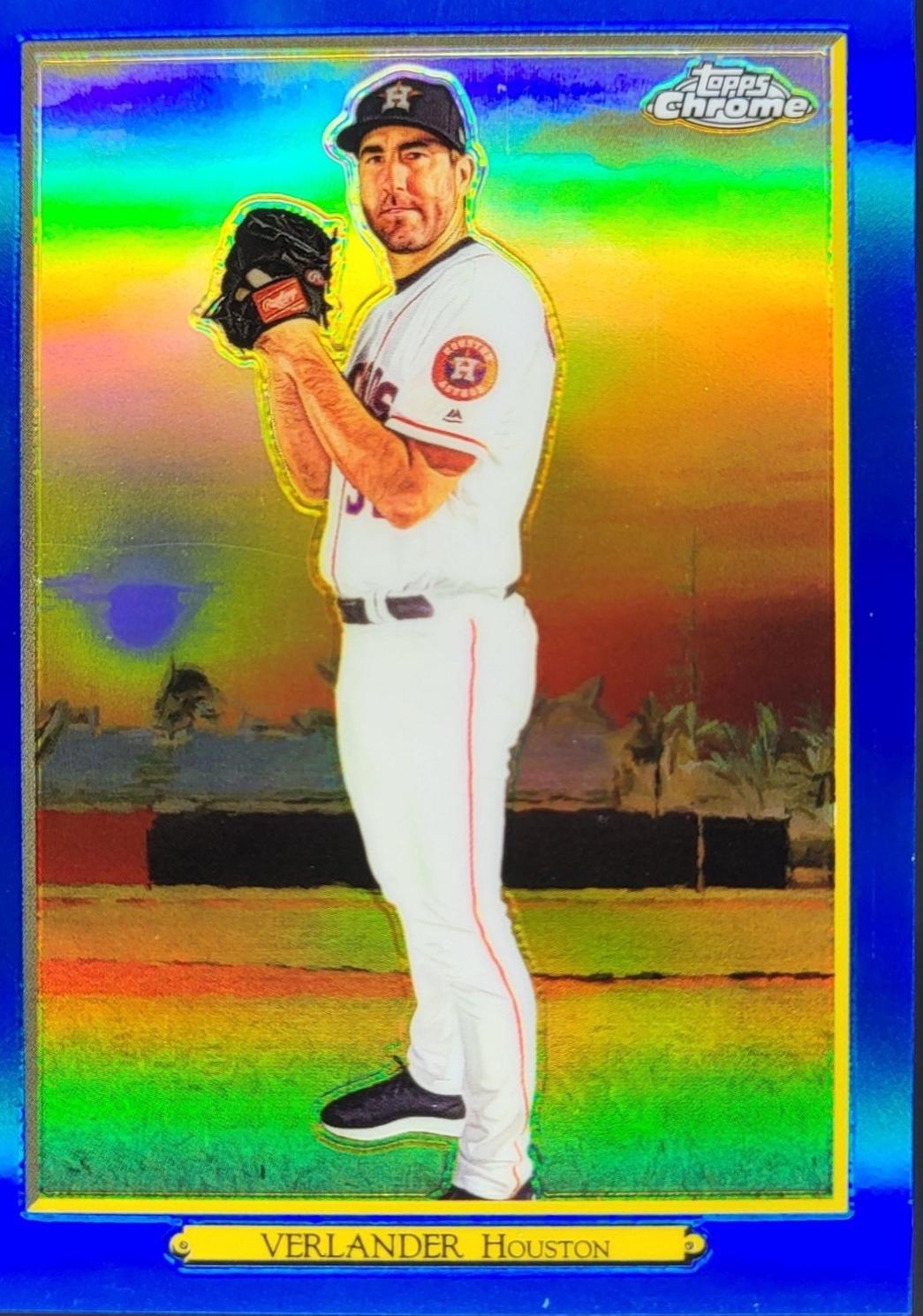 Justin Verlander [Blue] #TRC-38