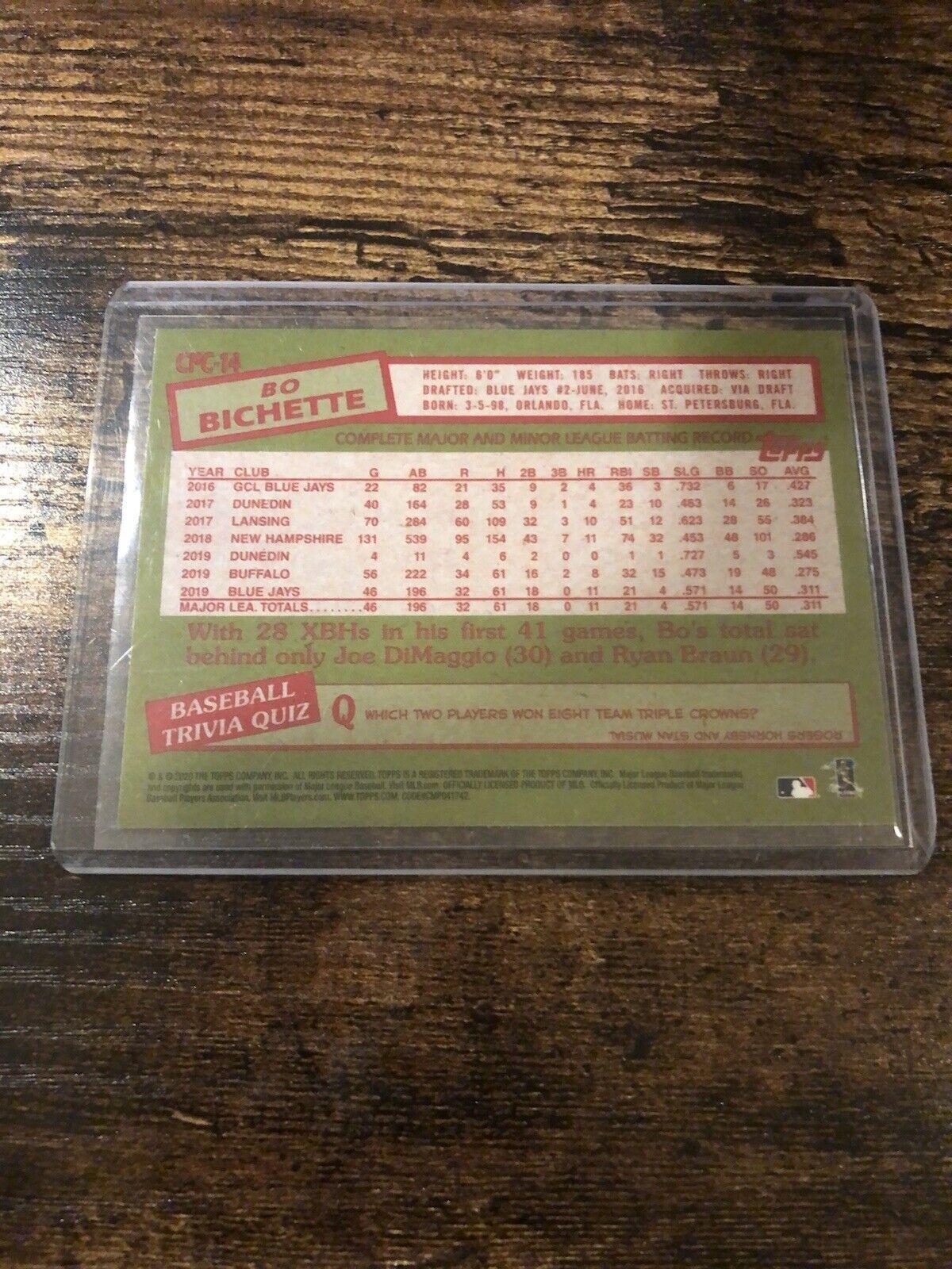 Bo Bichette #CPC-14