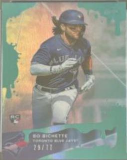 Bo Bichette [Blue Frosting Holographic Foilboard] #22