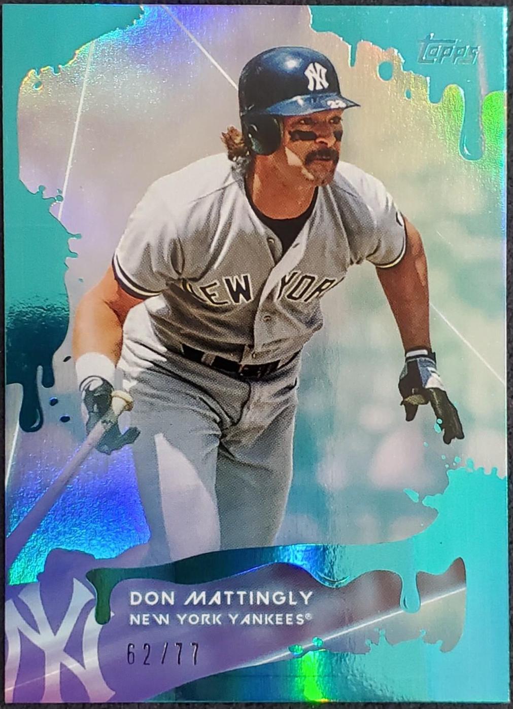 Don Mattingly [Blue Frosting] #77