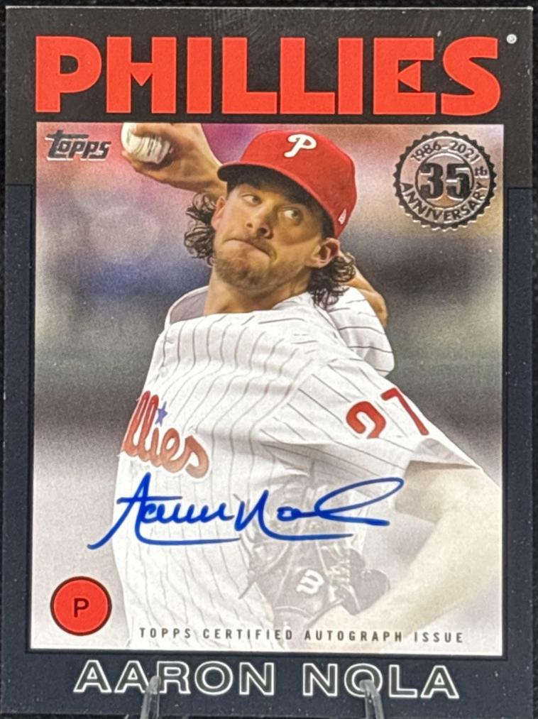 Aaron Nola [Black] #86A-AN