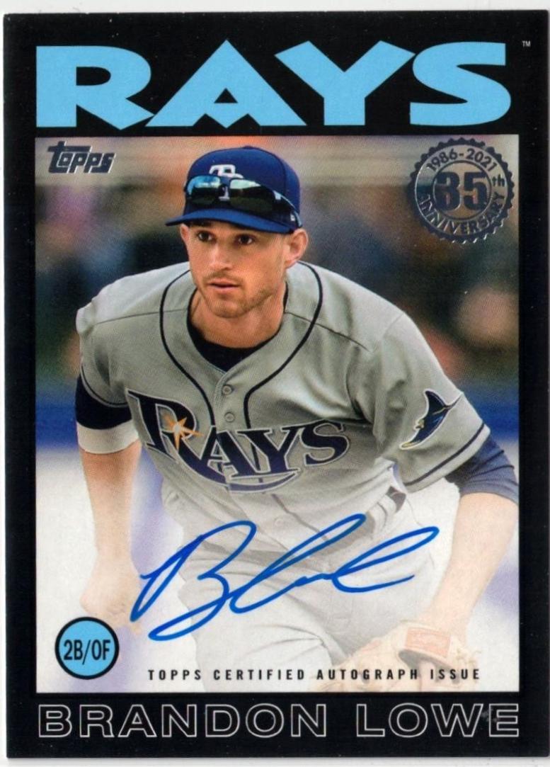 Brandon Lowe [Black] #86A-BL