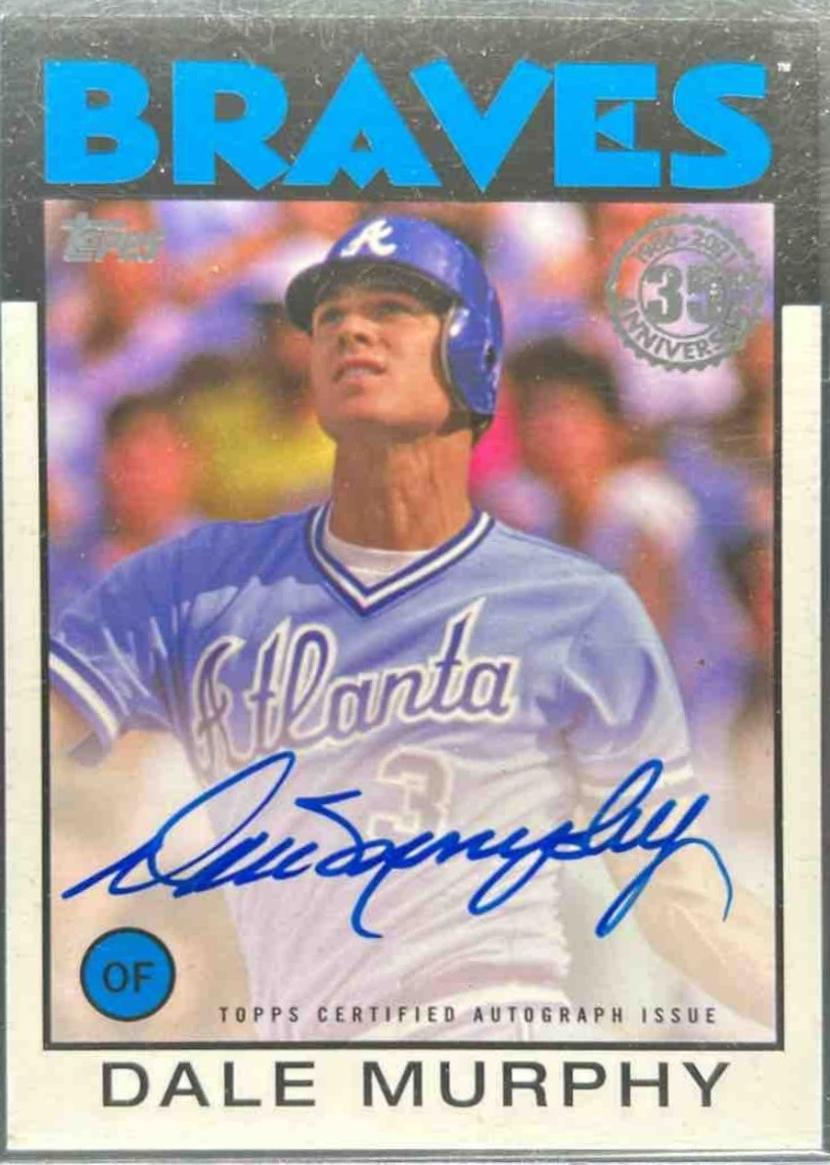 Dale Murphy #86A-DMU