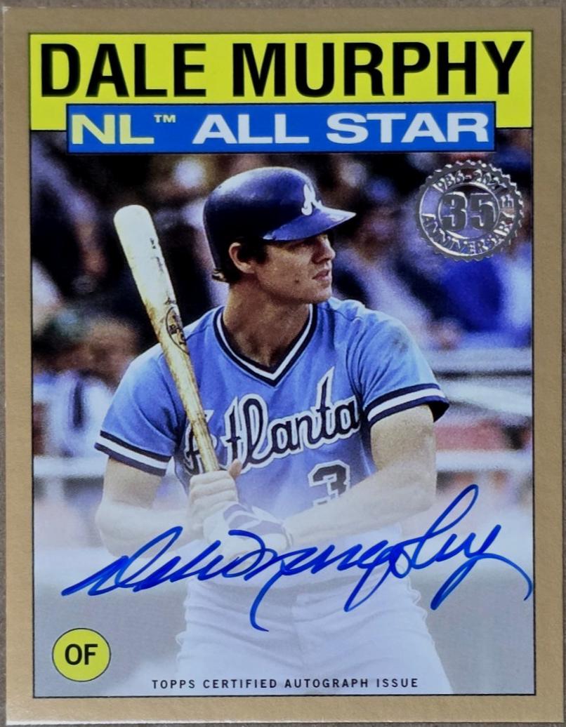 Dale Murphy [Gold] #86A-DMU