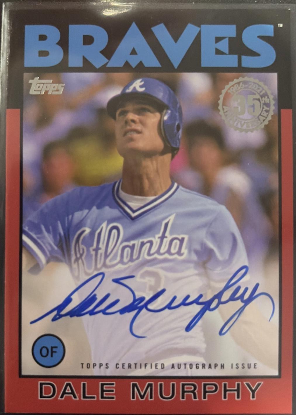 Dale Murphy [Red] #86A-DMU