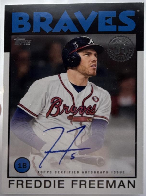 Freddie Freeman #86A-FF