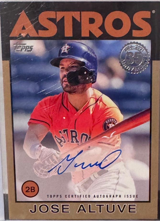 Jose Altuve [Gold] #86A-JAA