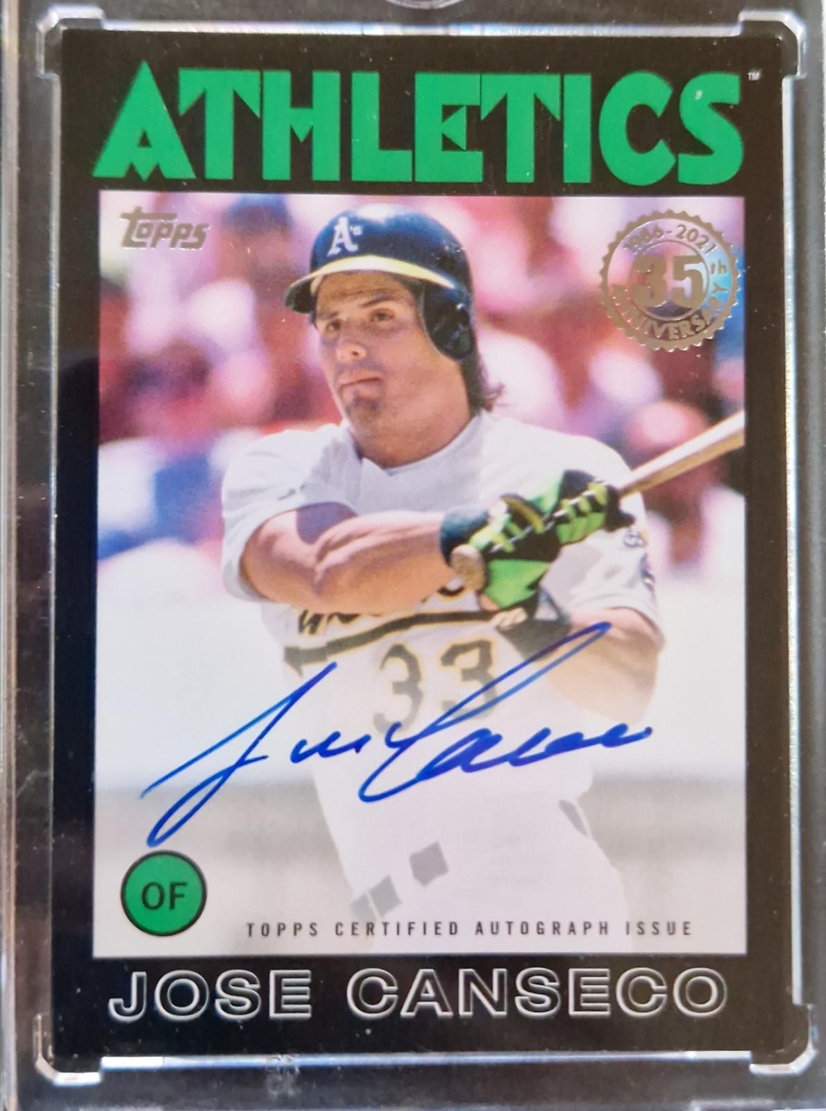 Jose Canseco #86A-JC